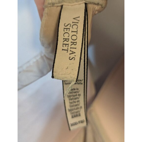 Victorias Secret Perfect Shape Bra 36DD Nude Lightly Lined Underwire Adjustable - Picture 3 of 4